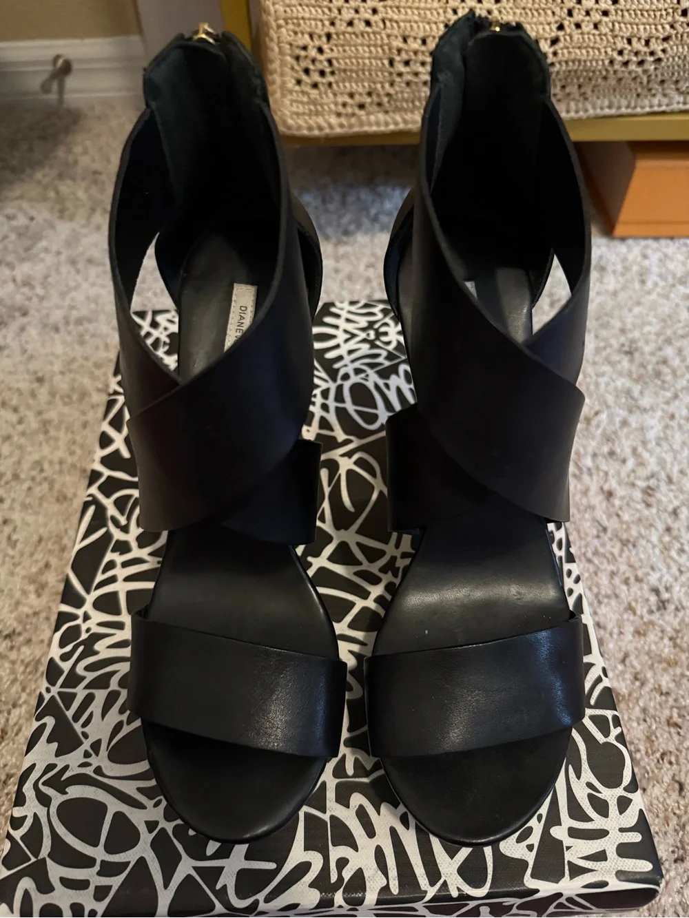 Diane von Furstenberg Opal Wedge Sandal